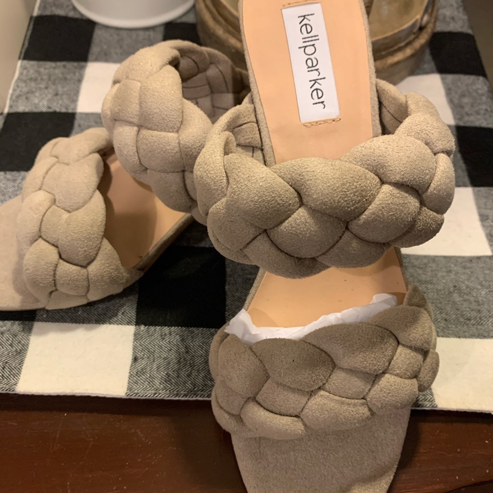COPY - Kellparker Sueded Micaela Sandals 8.5 NEW